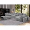 Sofá Riconera con Cama y Puff Eros Maxi Plus (320x350x150cm)