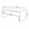 Mesa de Centro Grakoda 120cm