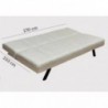 Sofá Cama Click Clack Javi (170x82cm)