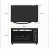 Mini Horno HR-48 (Capacidad 48 Litros)