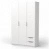 Armario 3 Puertas de abrir + 2 Cajones Ghost