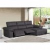 Sofá 2 Plazas + Chaise Longue con Doble Relax Eléctrico Hades (300x165cm)