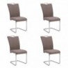 Pack de 4 Sillas Austria (Gris)