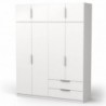Armario 8 Puertas de abrir + 2 Cajones Ghost