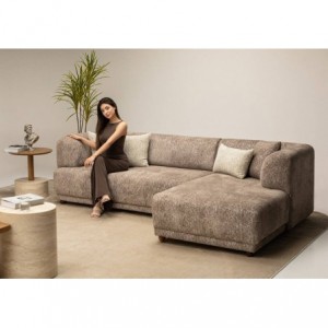 Sofá de 2 Plazas + Chaise Long Monza (277x102 cm) Sofá de 2 Plazas + Chaise Long Monza (277x102 cm)