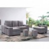 Sofá 1 Plaza con Doble Chaise Long Mike (230x150cm)