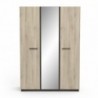 Armario 3 Puertas Abatibles c/ Espejo Watson 2