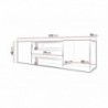 Mueble TV Sound (c/ Luz LED) (Blanco Brilho)