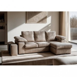 Sofá 2 Plazas + Chaise Long Reversible Donatello (230x150cm) Sofá 2 Plazas + Chaise Long Reversible Donatello (230x150cm)