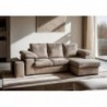 Sofá 2 Plazas + Chaise Long Reversible Donatello (230x150cm)