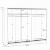 2 puertas correderas armario recover