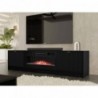 Mueble Tv con Chimenea Tireno