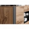 Aparador Wood – 2 Puertas + 2 Cajones