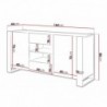 Aparador Wood – 2 Puertas + 2 Cajones