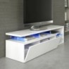 Mueble TV Blue-Tech Blanco Brillo (c/ Luz LED)