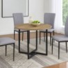 Mesa de Comedor Redonda Fija Cleveland (90x90x75cm)