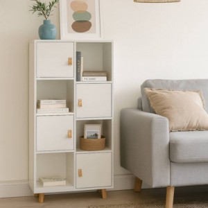 Estantería con 4 Puertas Anzio Estantería con 4 Puertas Anzio