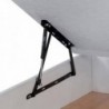 Cama Tapizada Abatible Córdoba c/ Baúl Y Fondo de Madera + Colchón Opc.