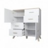 Mueble Bar 2 Puertas + 4 Cajones Sanna