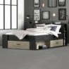 Cama Pocket con 3 Cajones