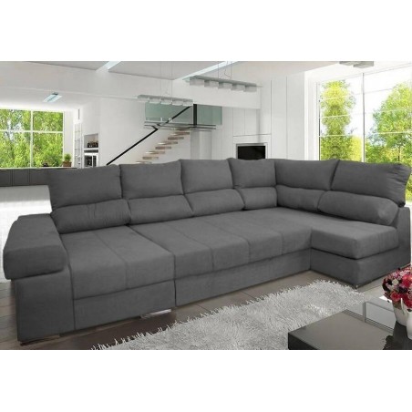 Sofá Rinconero con Chaise Longue y Cama Amazonia (345x160 cm)