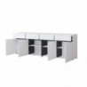 Aparador 4 Puertas + 4 Cajones Cross