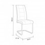 Pack Mesa de Jantar San + 4 Cadeiras San (Bege)