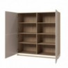Mueble Bar 4 Puertas Dore