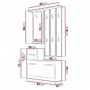 Mueble de Entrada c/ Espejo Kolom