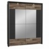 Armario 2 Puertas Correderas Clair (c/ Luz LED)
