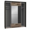 Armario 2 Puertas Correderas Clair (c/ Luz LED)